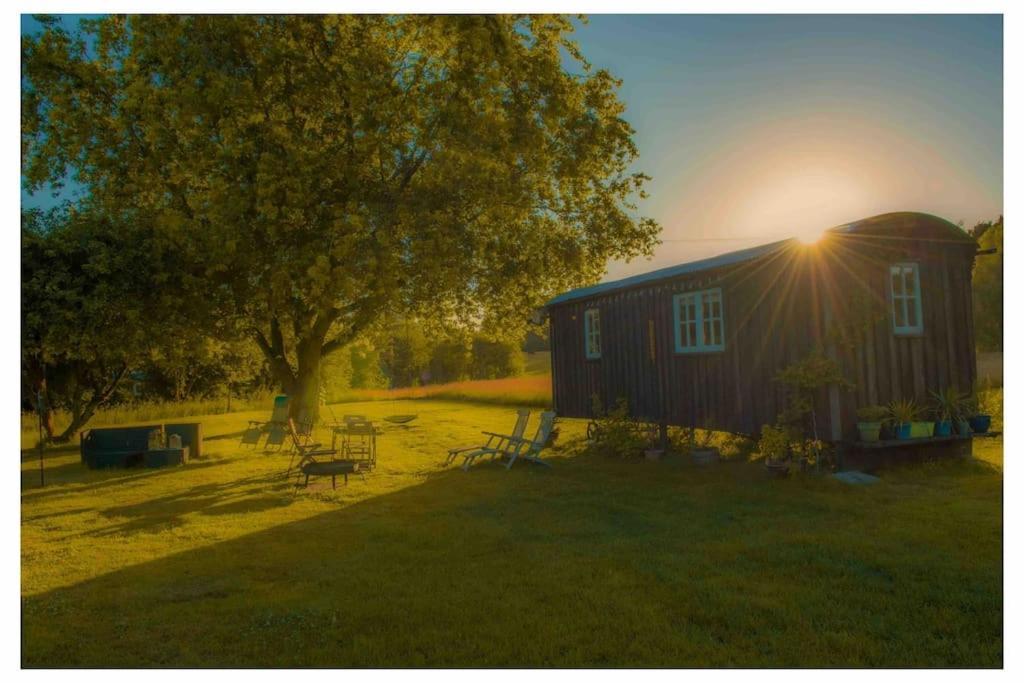 Mountbatten Shepherds Hut & Buckhurst Shepherds Hut Ashford  Kültér fotó