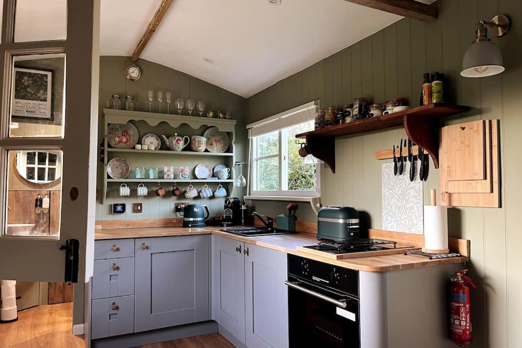 Mountbatten Shepherds Hut & Buckhurst Shepherds Hut Ashford  Kültér fotó